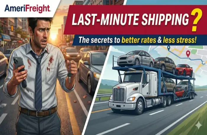 Why Does Last-Minute Car Shipping Cost More?